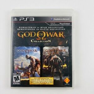 Sony God of War Collection for PS3 God of War 1 and God of War 2 with Manual
